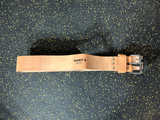 Kuny’s 2” Beige Leather Work Belt