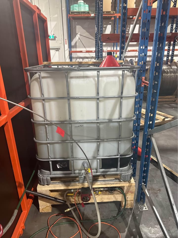 Custom 100” x 64” x 86” High-Pressure Blast Chamber with Haskel ASF-150 Pump, 20,000 PSI