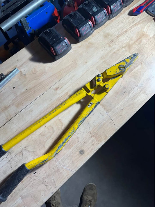 Uline High Strength Steel Strapping Scissors 3" Cutting Jaw