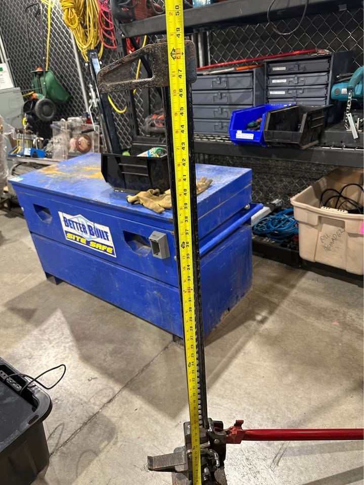 48" Ratcheting Jack All Heavy Duty 6,000 lb