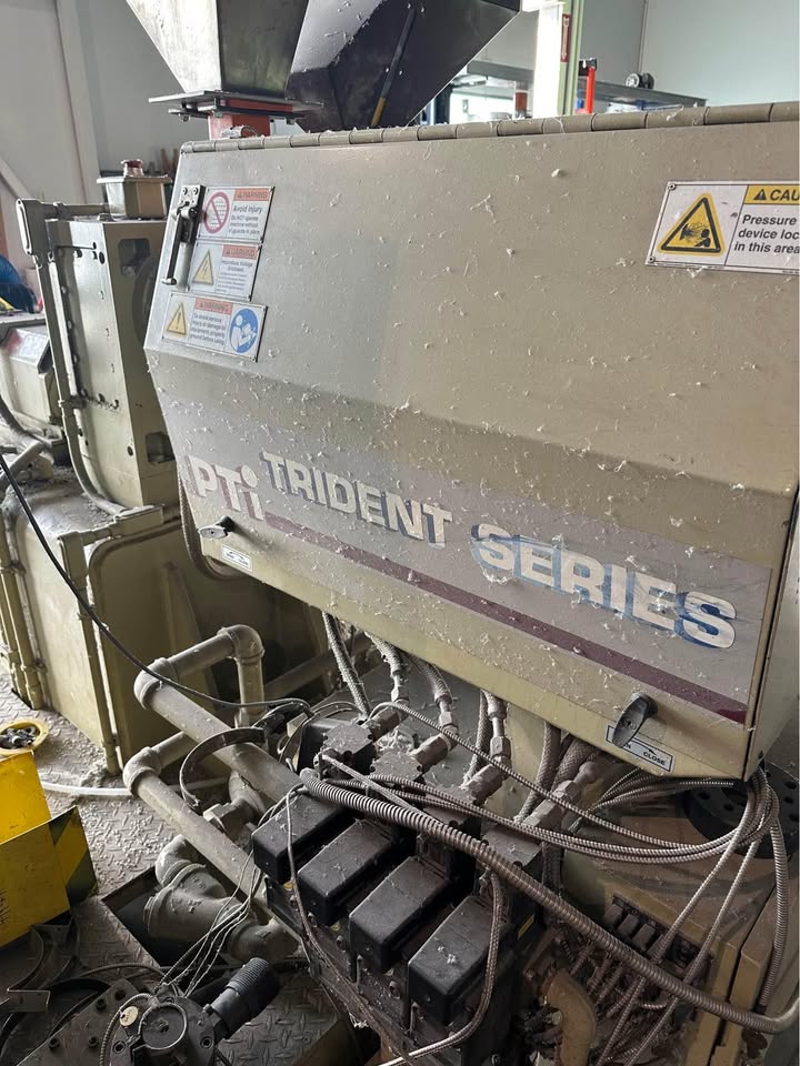 PTI Trident Series Plastic Extruder Line