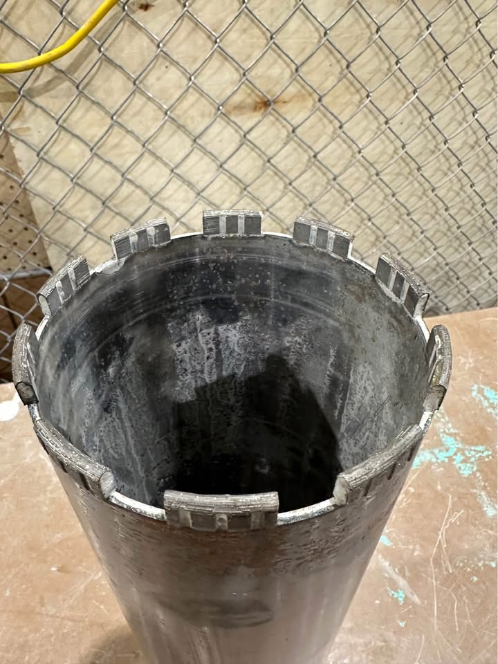 5” Diamond Tipped Concrete Core Bit for Heavy-Duty Drilling