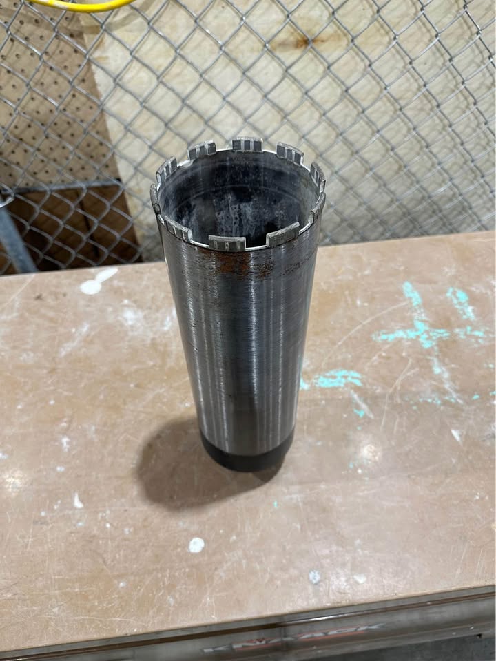 5” Diamond Tipped Concrete Core Bit for Heavy-Duty Drilling