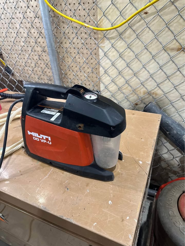 Hilti DD VP-U Vacuum Pump for Concrete Drilling Systems