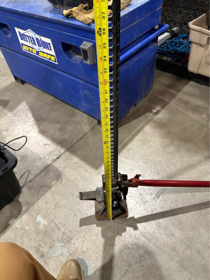 48" Ratcheting Jack All Heavy Duty 6,000 lb
