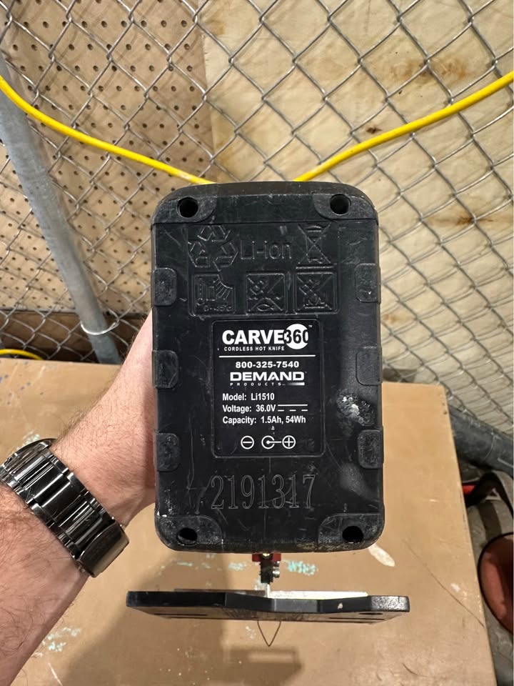 Demand Products Carve 360 Cordless Hot Knife for Foam Cutting