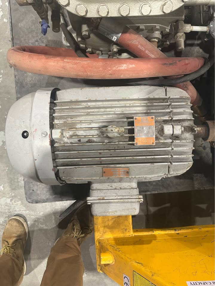 Mycom F4C Reciprocating Gas Compressor with Westinghouse & Weg Motors