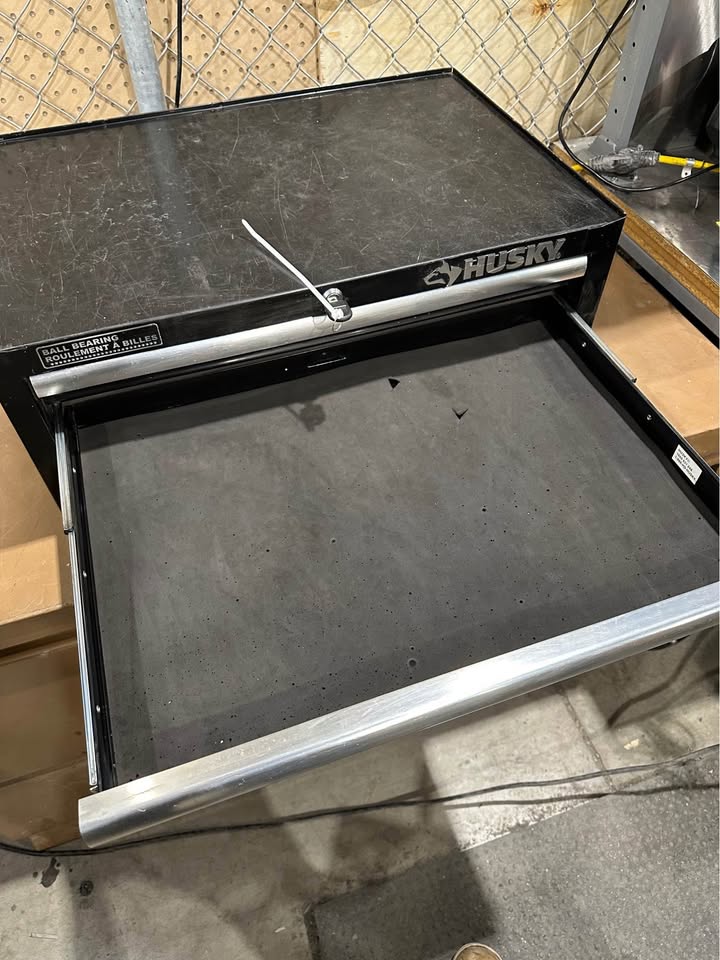 Husky 3 Drawer Tool Box Top