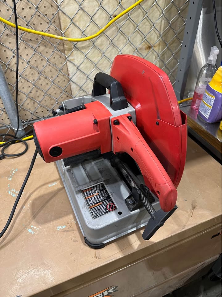 Milwaukee 14” Abrasive Cut Off Saw for Heavy-Duty Metal Cutting