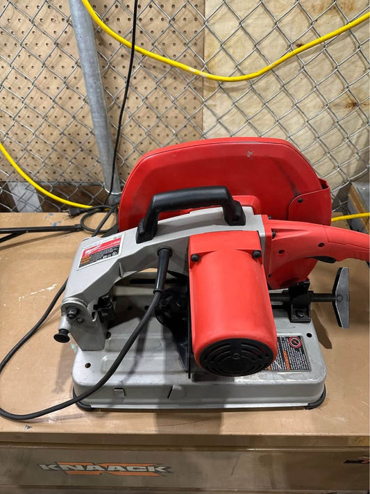 Milwaukee 14” Abrasive Cut Off Saw for Heavy-Duty Metal Cutting