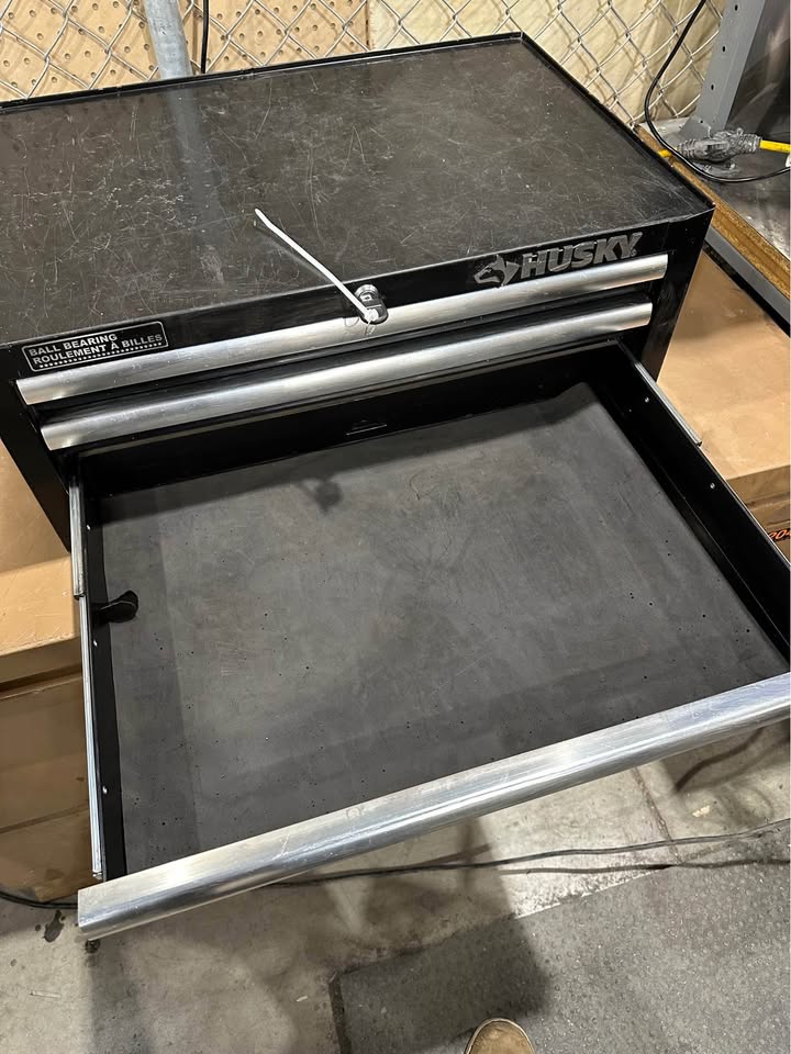 Husky 3 Drawer Tool Box Top