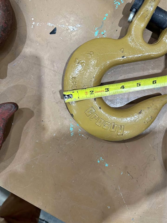 Crosby Hook Slip Clevis 3/4” Heavy Duty Rigging / Lifting / Crane Hook