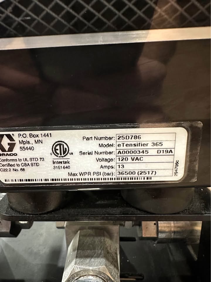 HIP 36,500 PSI High Pressure Pump