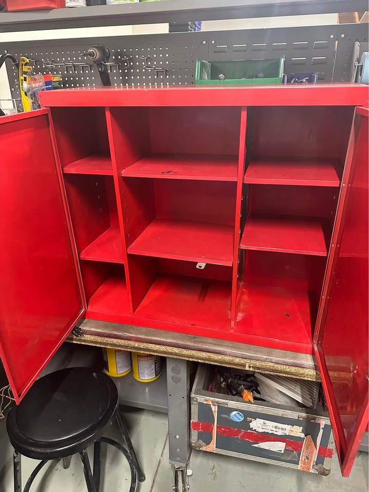 3M Wall Mounted Storage Cabinet 33” Abrasives Organizer