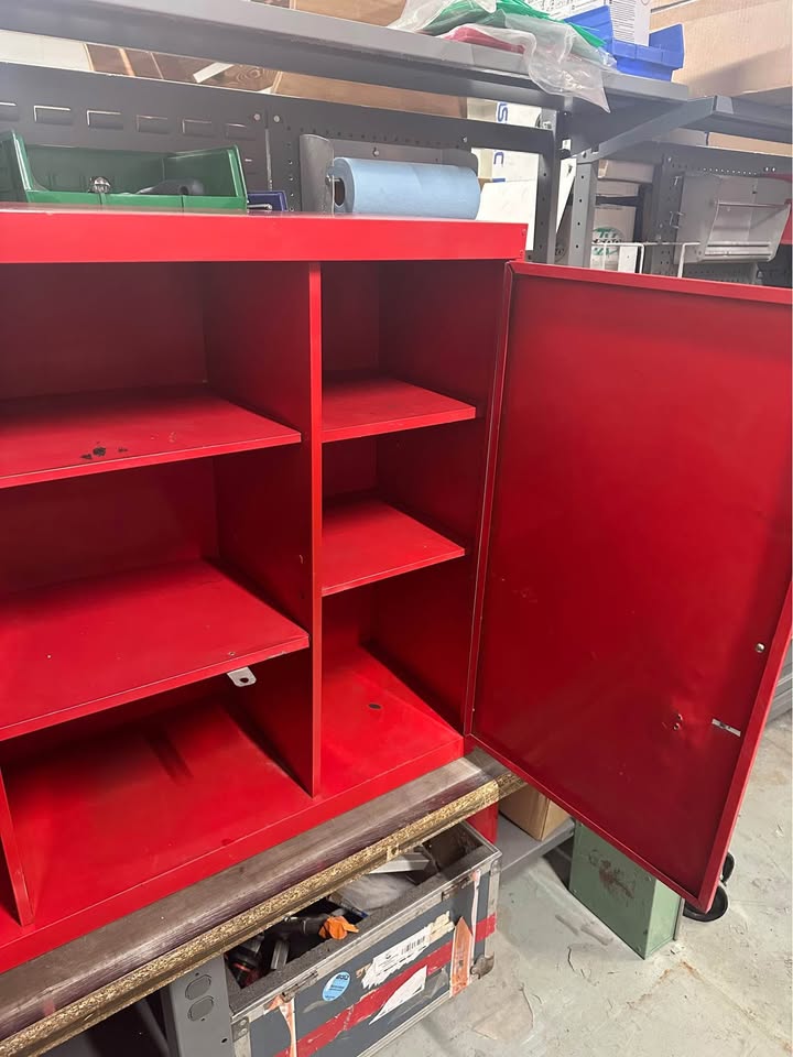 3M Wall Mounted Storage Cabinet 33” Abrasives Organizer