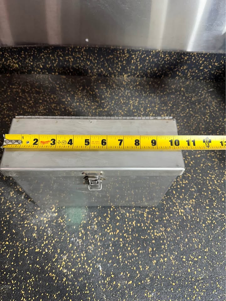 Metal Storage Box (Former TAU Enclosure)