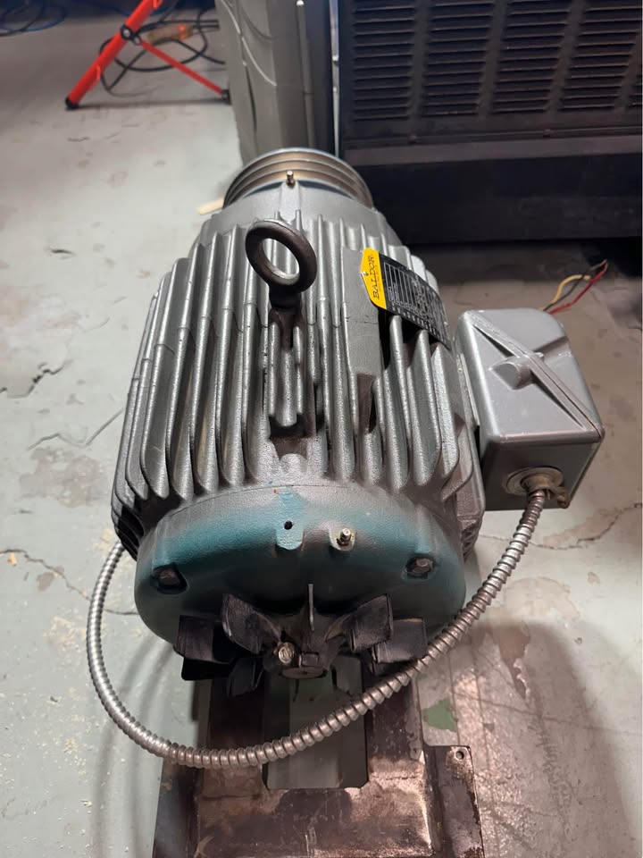 Baldor M2333-T 15 HP Electric Motor – Used, High-Power Industrial Performance
