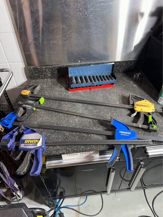 Powerfist 32” Adjustable Bar Clamp for Woodworking and Metalworking