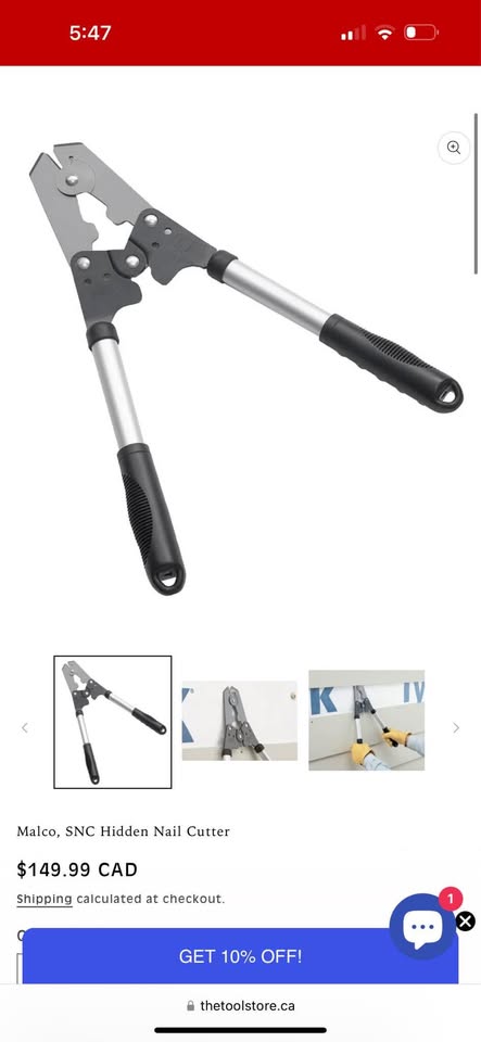 Malco SNC Hidden Nail Cutters