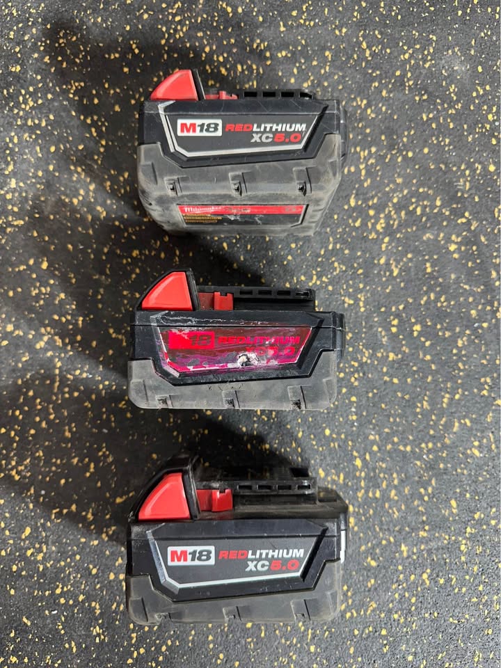 Milwaukee M18 Red Lithium 5.0 Battery