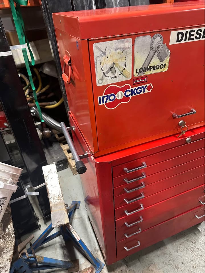 Matco Tools Upper & MAC Tools Lower Tool Box Set – Fully Lockable Storage