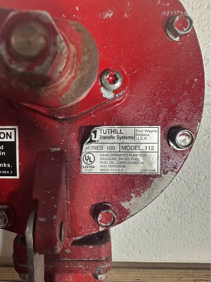 Fill-Rite Tuthill 112 Barrel Transfer Pump with Hand Crank