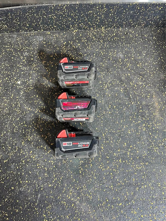 Milwaukee M18 Red Lithium 5.0 Battery