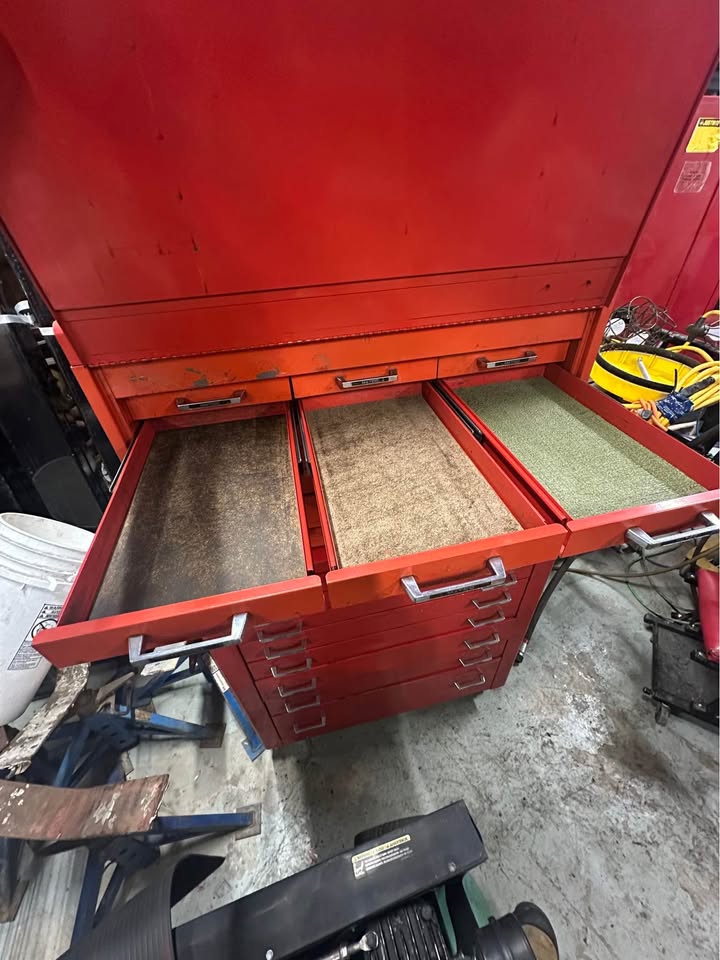 Matco Tools Upper & MAC Tools Lower Tool Box Set – Fully Lockable Storage