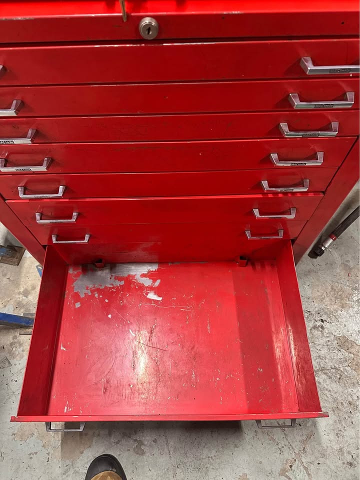 Matco Tools Upper & MAC Tools Lower Tool Box Set – Fully Lockable Storage