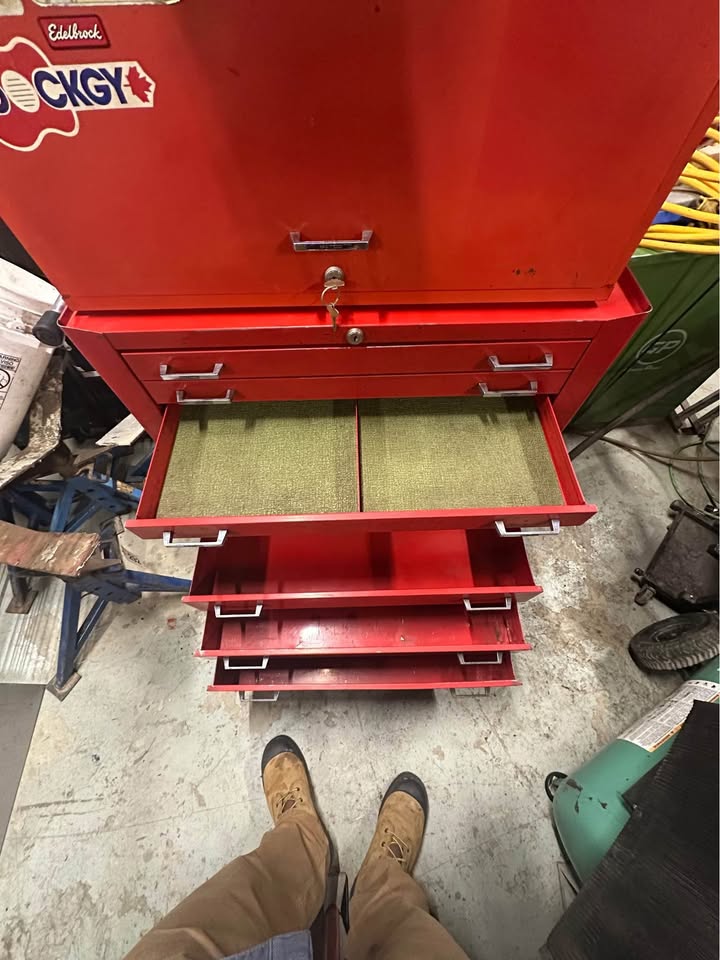 Matco Tools Upper & MAC Tools Lower Tool Box Set – Fully Lockable Storage
