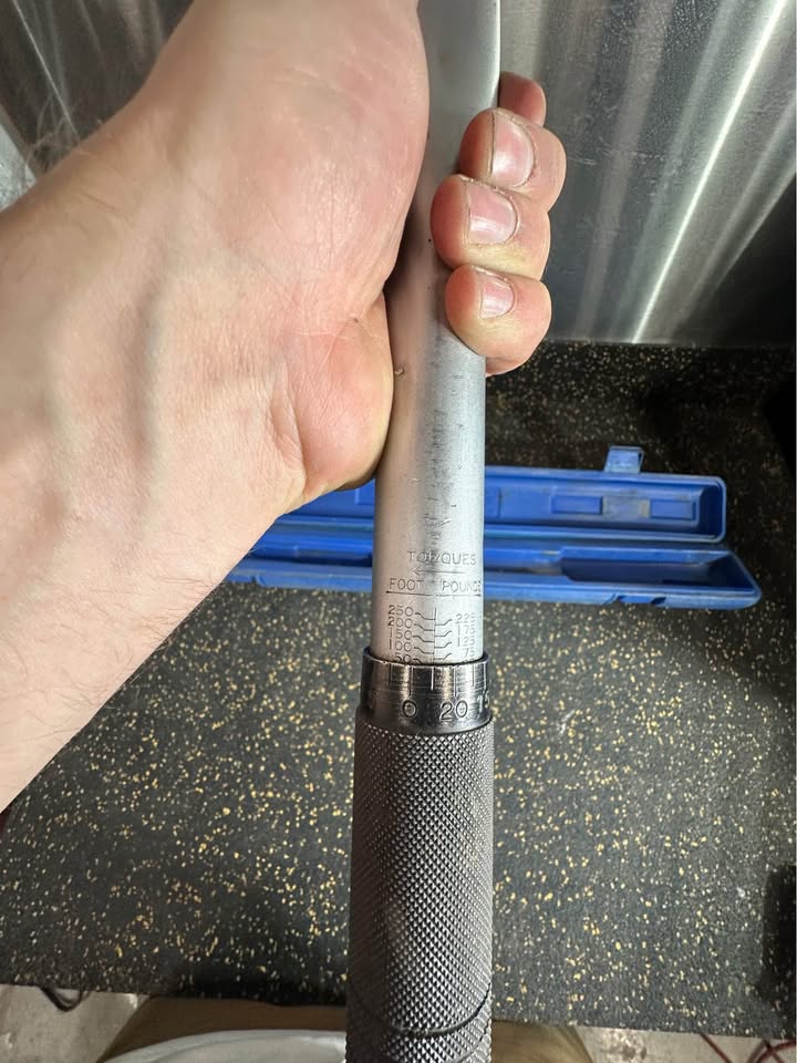 Westward 1/2" Drive Torque Wrench TW-12 with Case