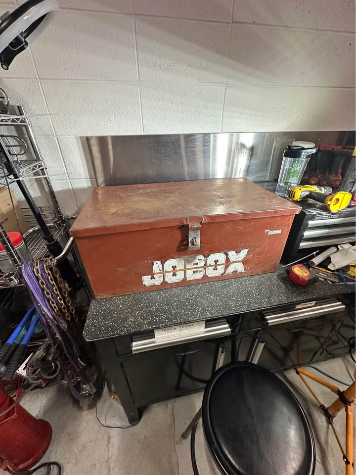 JOBOX 650990 Welder’s Chest Tool Box 30” Wide 16” Deep 12” Tall