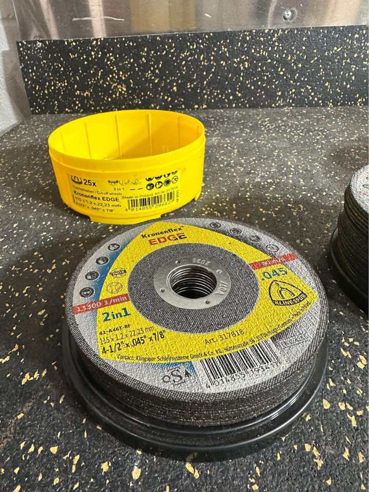 Klingspor Kronenflex Edge 0.045” Cut Off Wheels (Box of 34)