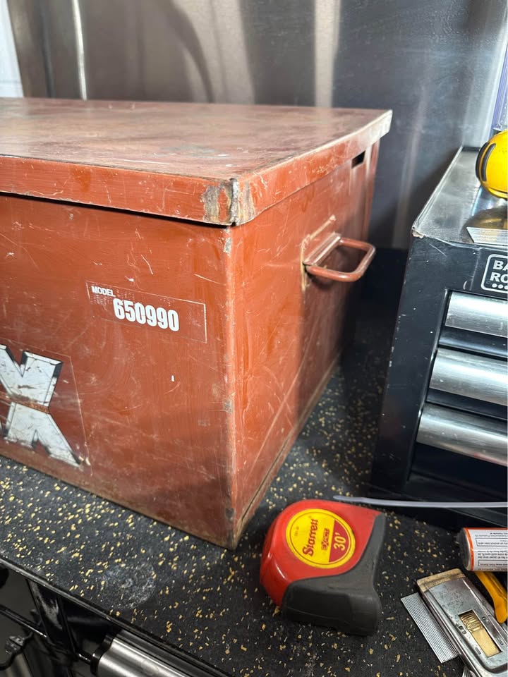 JOBOX 650990 Welder’s Chest Tool Box 30” Wide 16” Deep 12” Tall