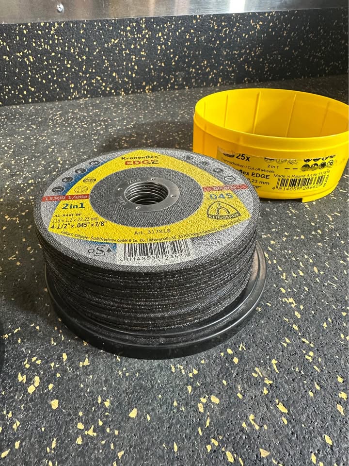 Klingspor Kronenflex Edge 0.045” Cut Off Wheels (Box of 34)