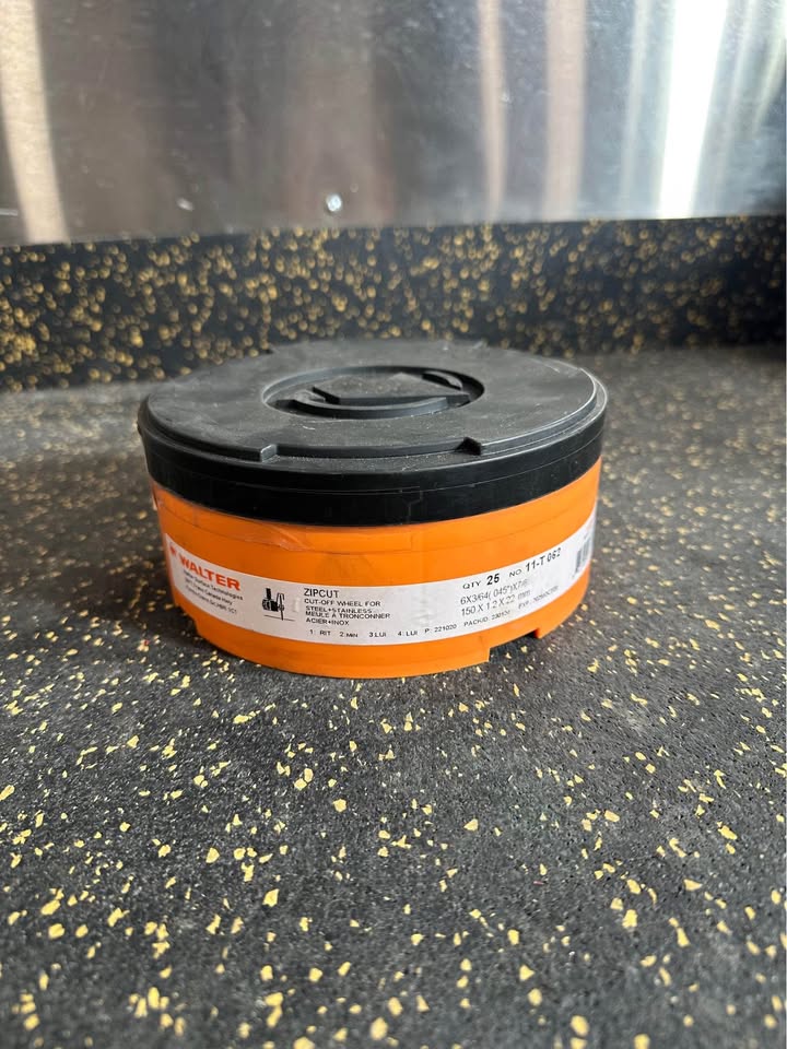 Walter Zip Cut Cut Off Wheels (11-T062) 0.045”