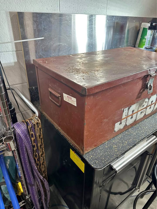 JOBOX 650990 Welder’s Chest Tool Box 30” Wide 16” Deep 12” Tall