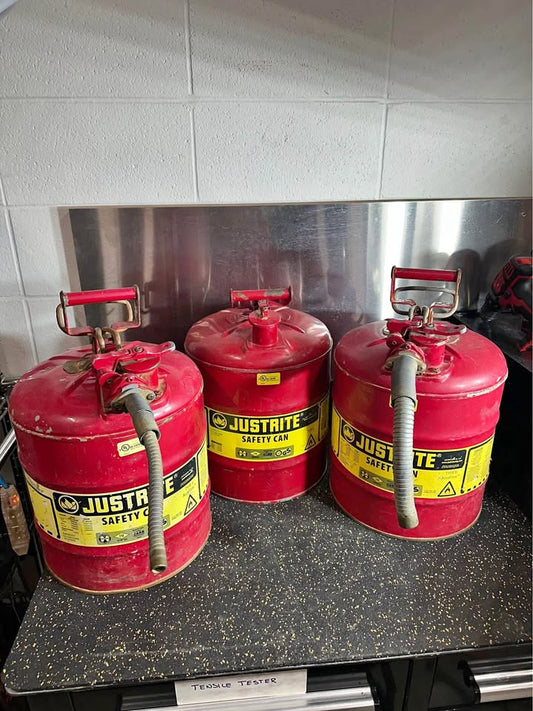 JustRite Fuel/Gas Safety Can 19L