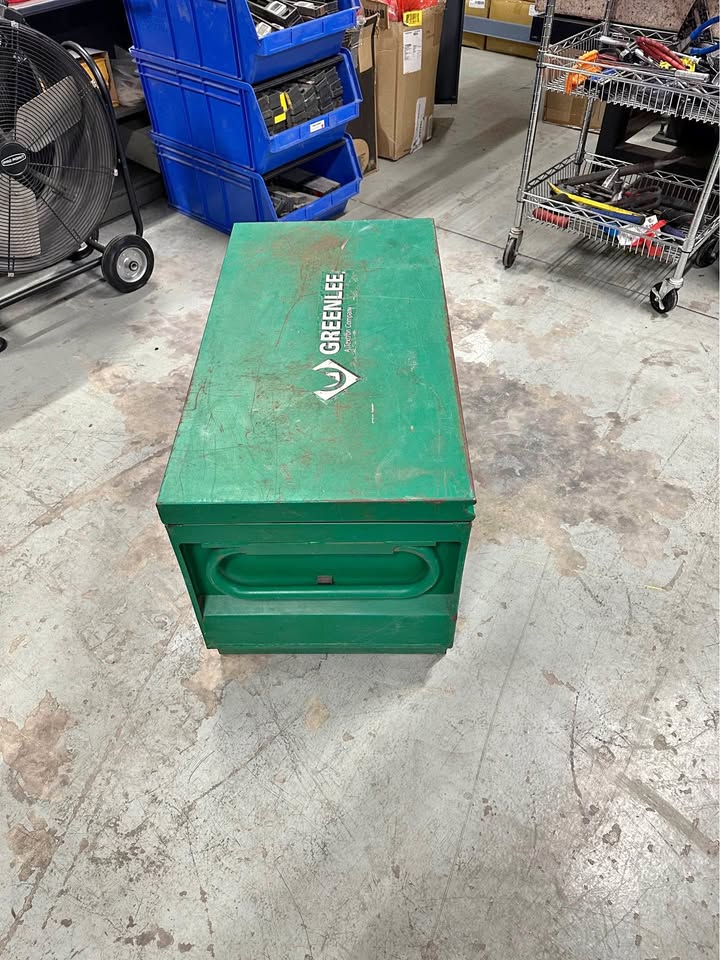 Greenlee 1636 Tool Storage Chest - Fully Lockable