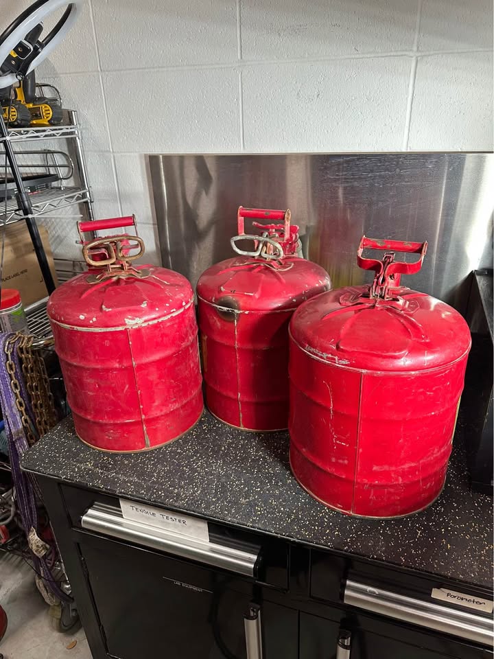 JustRite Fuel/Gas Safety Can 19L