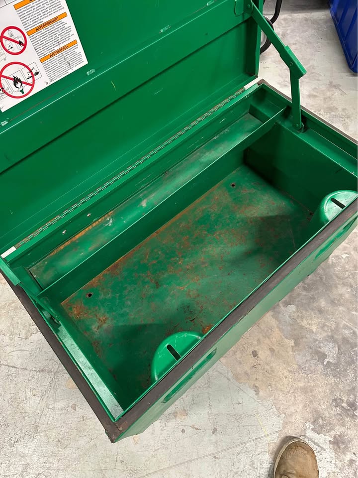 Greenlee 1636 Tool Storage Chest - Fully Lockable