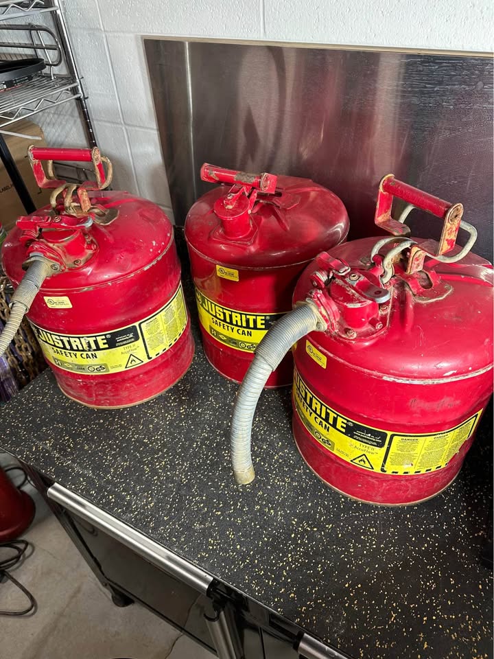 JustRite Fuel/Gas Safety Can 19L