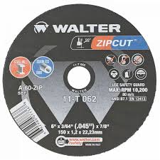 Walter Zip Cut Cut Off Wheels (11-T062) 0.045”