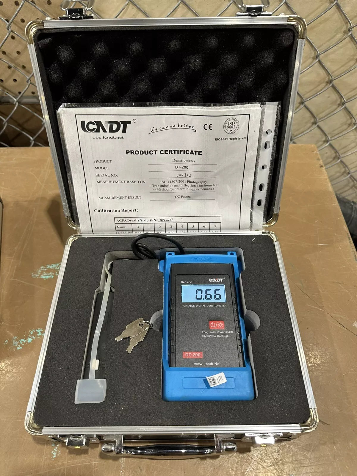 LCNDT DT-200 Separate Probe Portable Densitometer