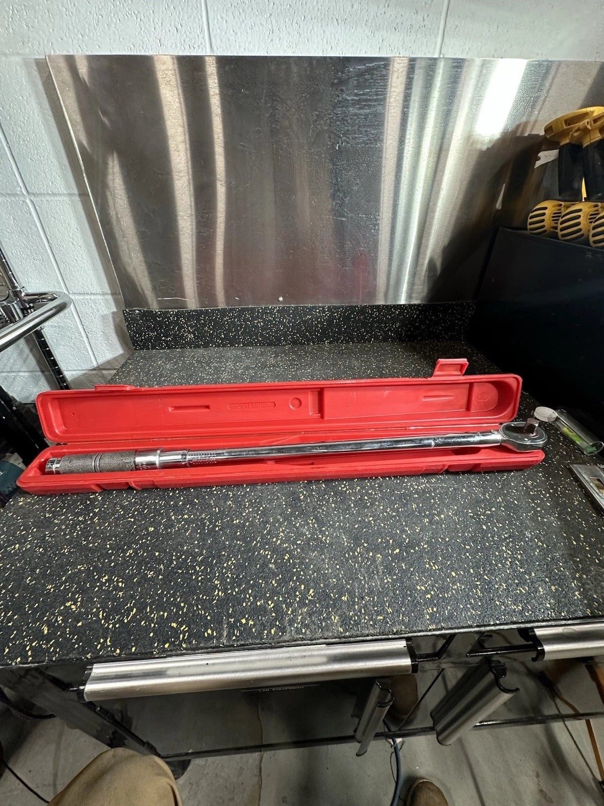 Proto J6014C 1/2" Ratcheting Head Micrometer Torque Wrench with Case