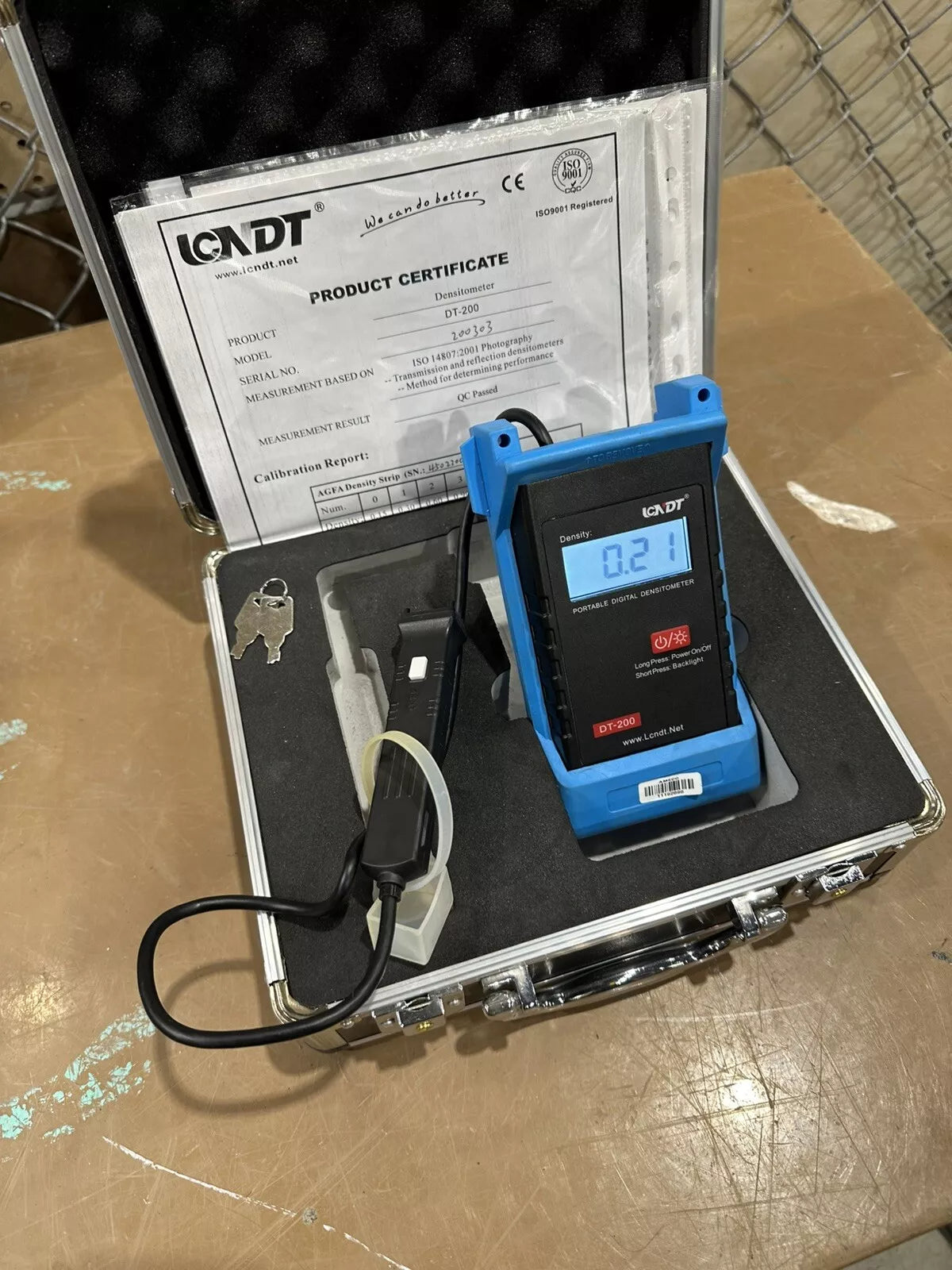 LCNDT DT-200 Separate Probe Portable Densitometer