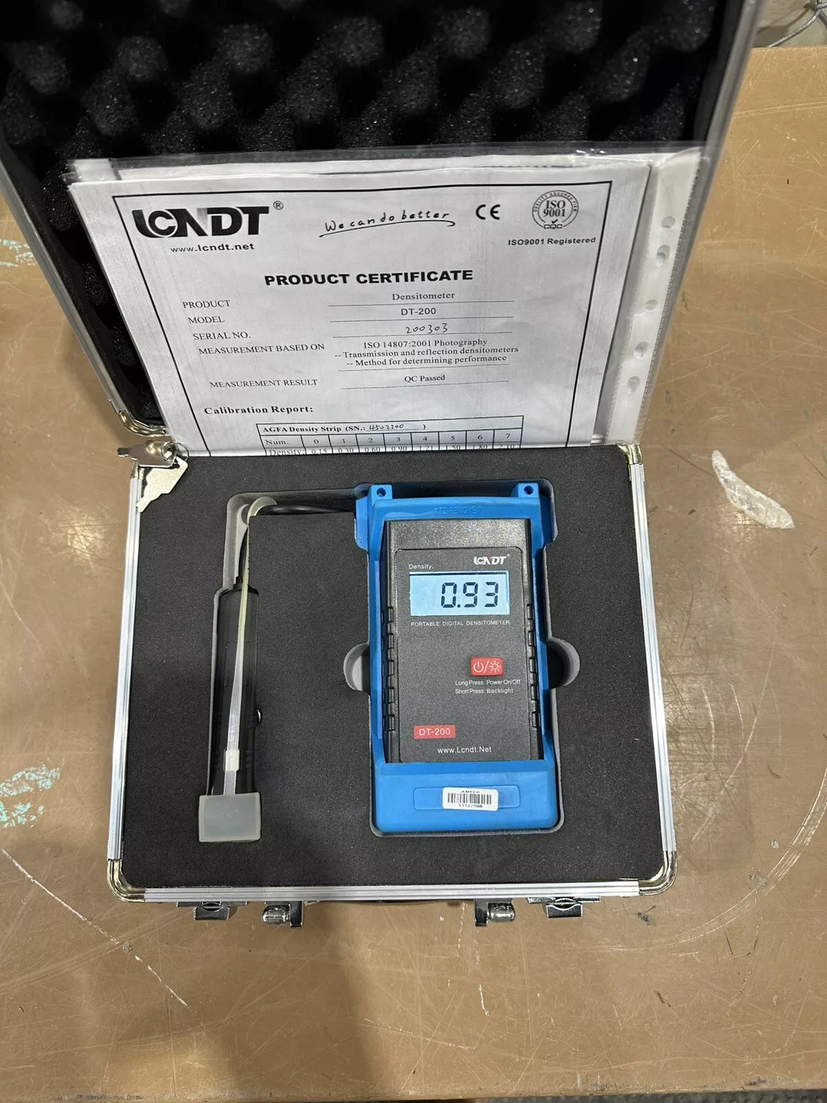 LCNDT DT-200 Separate Probe Portable Densitometer