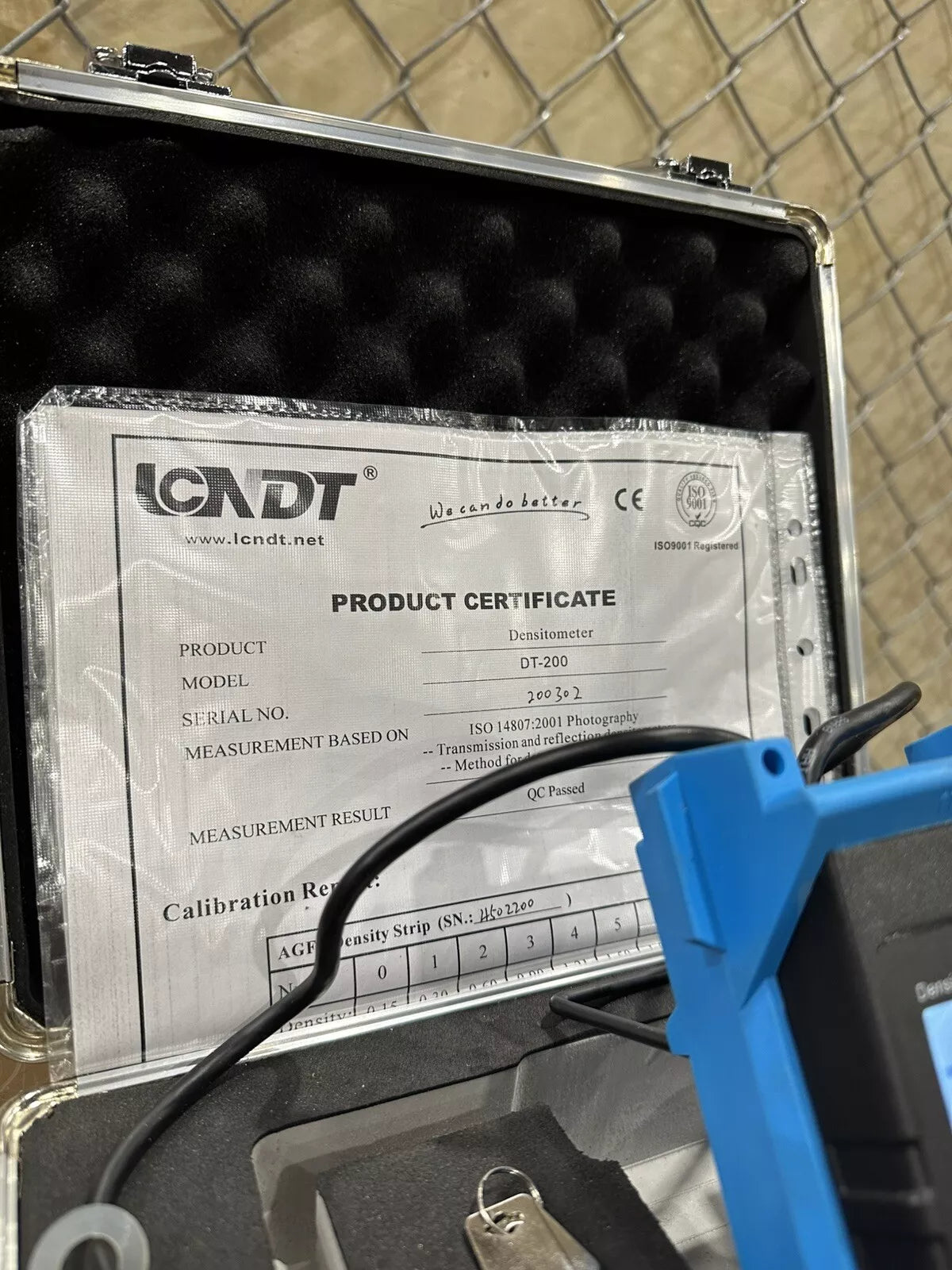 LCNDT DT-200 Separate Probe Portable Densitometer