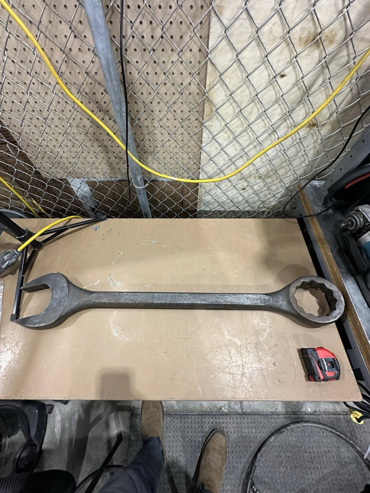 Proto 3 7/8" Combo Wrench 37" Long 35 lbs