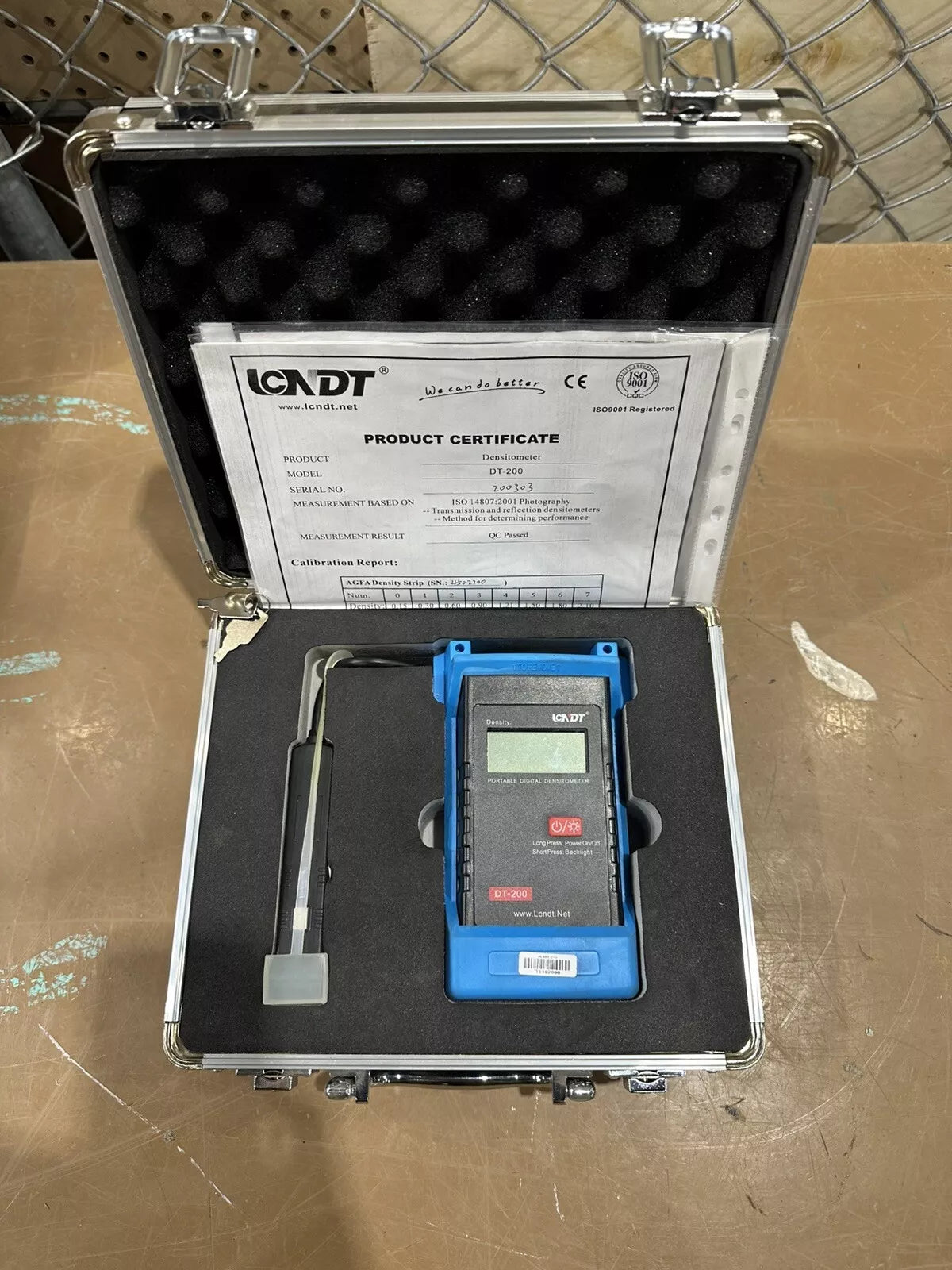 LCNDT DT-200 Separate Probe Portable Densitometer